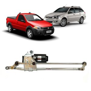 Conjunto Limpador Montado Palio Siena Strada 96 a 2016 Fire