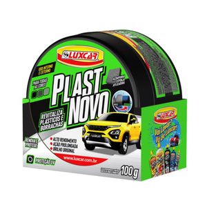 Renovador De Plasticos E Borrachas Luxcar 100g