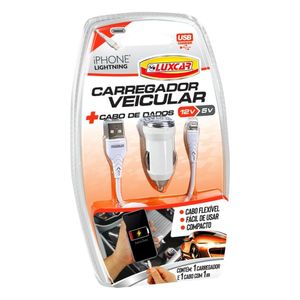 Carregador Veicular Lightning Iphone 12v 5v