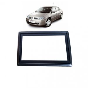 Moldura 2 Din Radio Megane 2007 2008 2009 2010 2011