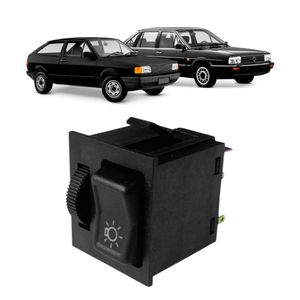Interruptor Botao Farol Gol 1988 A 1994 Santana 1984 A 1990