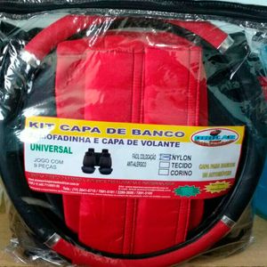 Kit Capa Protetora Automotiva Banco Cinto Volante