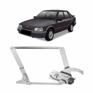 Maquina De Vidro Dianteiro Manual Escort 87 88 89 90 91 92 4p