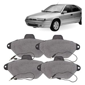 Jogo Pastilha De Freio Citroen Xantia 2.0 16v 95 96 97 98 99 00 01