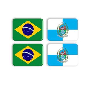 Adesivo Bandeira Placa Mercosul Rio De Janeiro