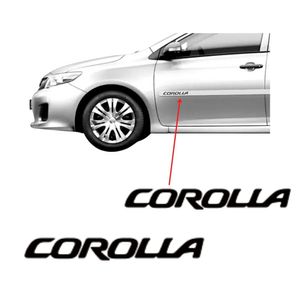 Adesivo Corolla 09/16 Preto Resinado