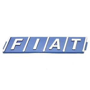 Emblema Fiat (grade - Azul Todos)
