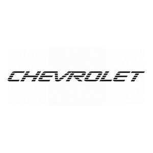 Emblema Chevrolet Preto - S-10 Luxo