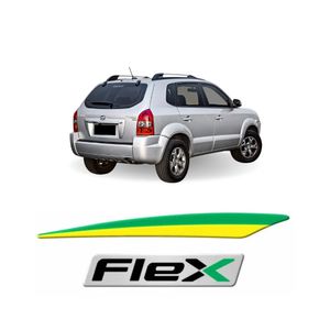 Adesivo Flex/bandeira Tucson Resinado