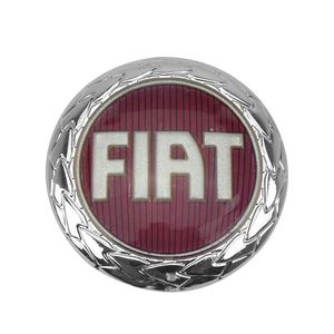 Emblema Fiat Mala/grade Uno /2007 Vermelho