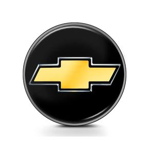 Emblema Adesivo Gm Chaveiro Preto