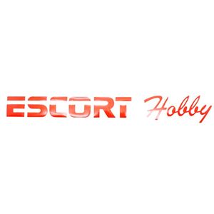 Emblema Ford Escort Hobby Vermelho