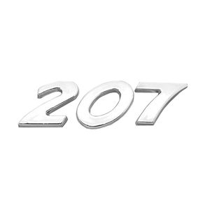 Emblema Peugeot 207 - Cromado