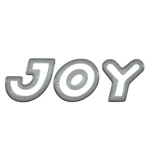 Emblema Joy Grafite - Gm Resinado