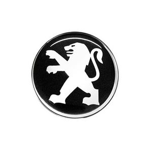 Emblema Botom Para Calota Peugeot 55mm DegradÊ