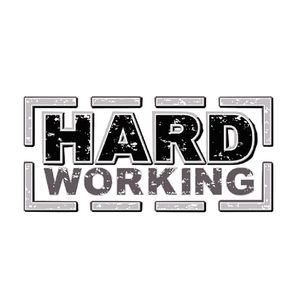 Emblema Hard Working Strada