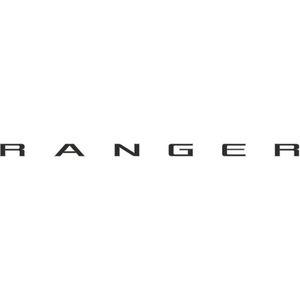 Faixa Lateral Adesiva Ford Ranger 2013 Preto / Tampa Traseira