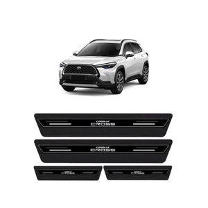 Adesivo Soleira Com Blackout Corolla Cross
