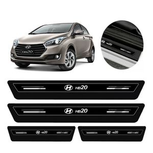 Adesivo Soleira Com Blackout Hb20