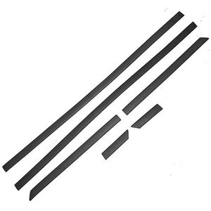 Friso Lateral - Alternativo - Tipo 1993 Até 1996 - 2 Portas - Auto Colante - Preto - Jogo