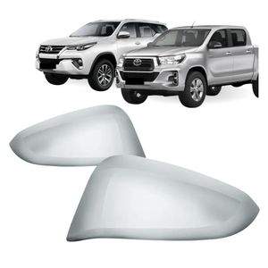 Capa Retrovisor  Hilux 16/21 Sw4 Rav4 21/23 Cromado Esquerdo