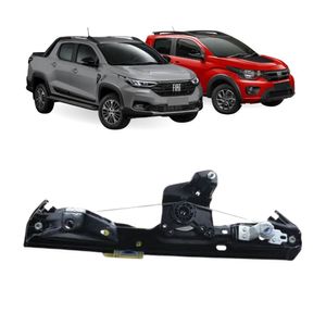 Maquina Vidro Eletrica Mobi 16/21 Estrada G2 20/22 Sem Motor Dianteiro Ld Fix Original