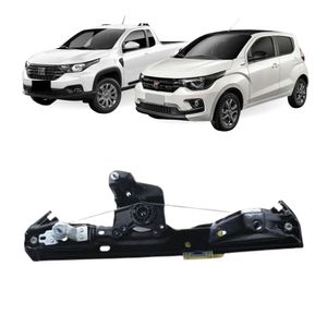 Maquina Vidro Eletrica Maquinamobi 16/21 Estrada G2 20/22 Sem Motor Dianteiro Le Fix Original