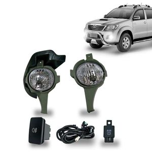 Kit Farol Milha Hilux 2005 2006 2007 2008