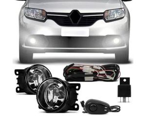 Kit Farol Milha Sandero 2015 2016 2017 2018 2019