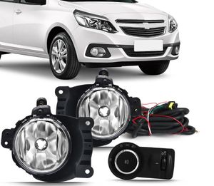 Kit Farol Milha Agile 2014 2015 A 2019 Com Botao Original