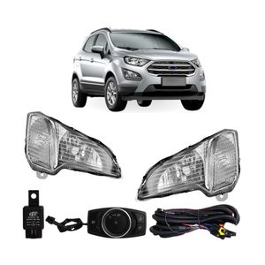 Kit Farol Milha Ecosport 2018 2019 2020