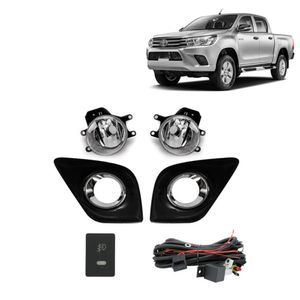 Kit Farol Milha Hilux 2016 2017 2018 2019