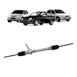 Caixa Direcao Corsa/pick Up 00/03 /classic 00/16/celta 01/15 Prisma 0612/ Mecanica Com Axial De 14mm