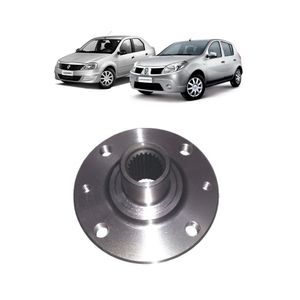 Cubo Roda Logan 10/ 1.0 16v/1.8 8v/sandero 11/ 1.6 16v/megane 06/ /scenic 99/ /stepway 07/ 1.6 16v Dianteiro