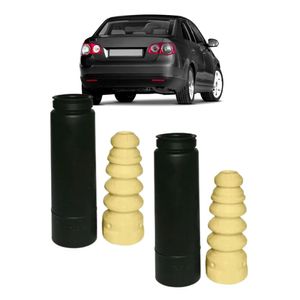 Kit Amortecedor Jetta 06/11 Batente/coifa Traseiro Par