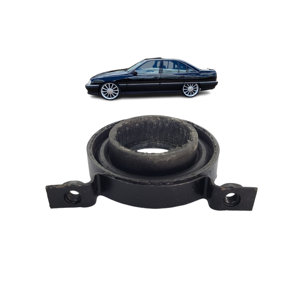 Mancal Cardan Omega Com Rolamento - Fuscão Preto