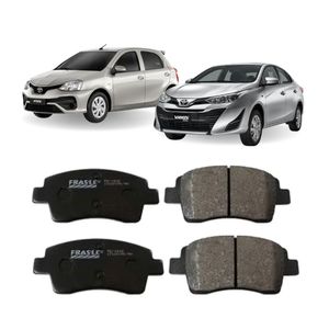 Pastilha Freio Etios 13/22 1.3/1.6 16v/yaris 18/22 1.3/1.5 16v Dianteiro