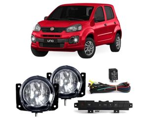 Kit Farol Milha Uno 2017 2018 2019