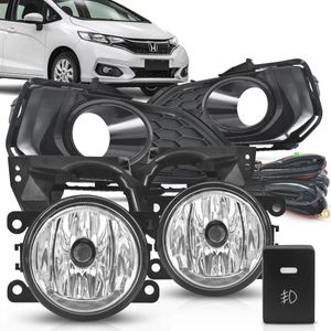 Kit Farol Milha Fit 2017 2018 2019