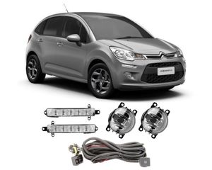 Kit Farol Milha C3 2013 2014
