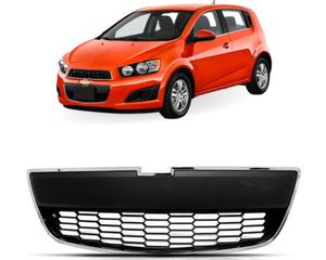 Grade Dianteira Sonic 2012 A 2015 Inferior Preta