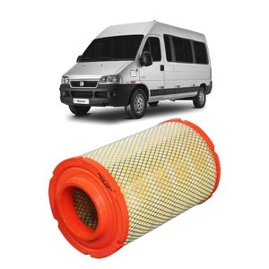 Filtro Ar Ducato 2.3 Multijet Combinato/cargo/minibus/ Maxicargo Mec F1ae048it 127cv Diesel 09/