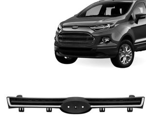 Grade Dianteira Ecosport 2013 2014 2015 2016 Preta Com Friso