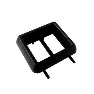 Moldura Tecla Vidro Eletrico Gol/voyage/parati/saveiro 80/94 Duplo Preto