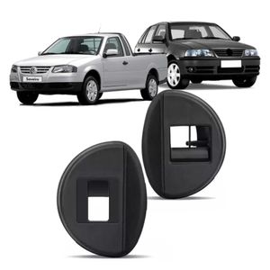 Moldura Tecla Vidro Eletrico Gol/parati/saveiro 99/08 G3/g4 Dianteira Par