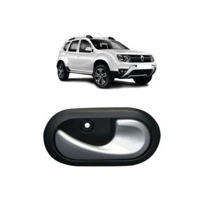 Macaneta Interna Duster 11/16/logan 07/13/sandero 07/14 Dianteira/traseira Prata Ld