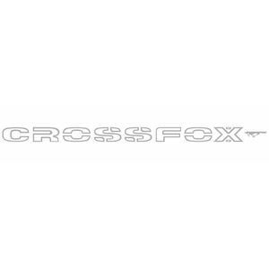 Faixa Lateral Adesiva Vw Crossfox Prata