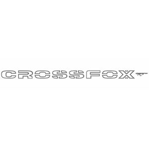 Faixa Lateral Adesiva Vw Crossfox Grafite