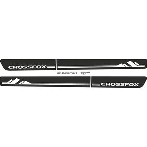Faixa Lateral Vw Crossfox 2012 Preto