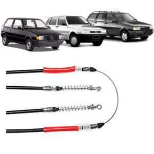 Cabo Freio Mao Uno/premio/elba/fiorino 92/96 1.5/1.6 8v/uno Mille 96/96 Ep/ie 1.0 8v